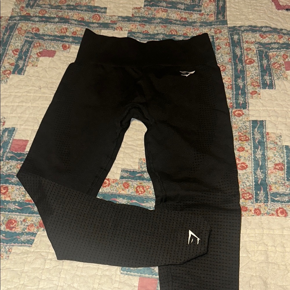 Gymshark Black Leggings Full-Length Stretchy